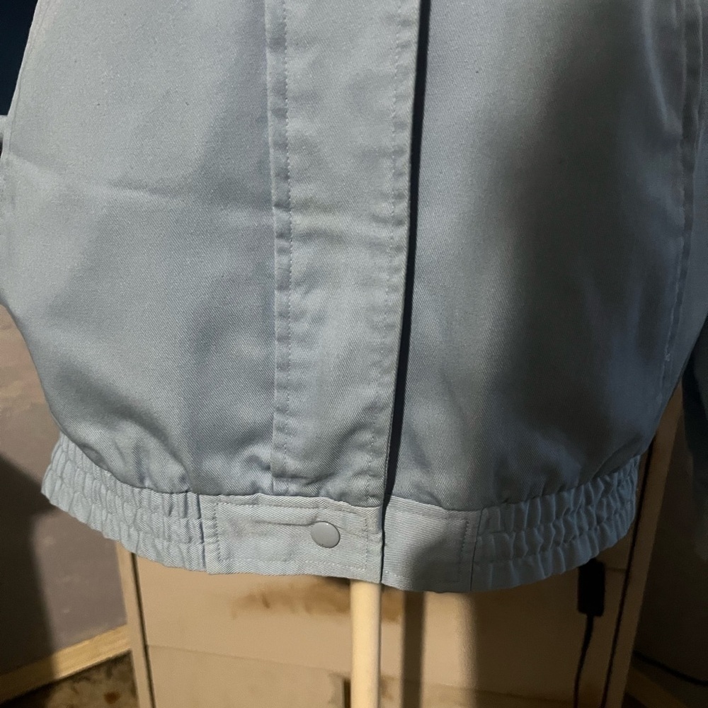 Vintage 80s men’s blue galliano Moto jacket size small - Picture 7 of 10